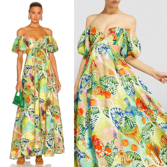 STAUD Dresses & Skirts - STAUD | NWT! Linen Coliseum Off-The-Shoulder Dress Size: 4